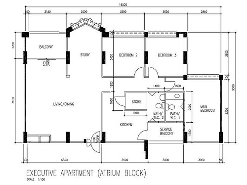 HDB Executive Apartment from Bukit Panjang (142 sqm) Executive Apartment from Bukit Panjang (142 sqm)