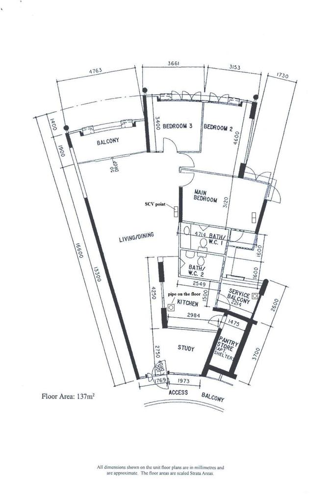 HDB Executive Apartment floor plan (137 sqm) EA Premium (137 sqm)