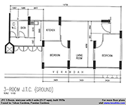 JTC 3-Room stairs 3-Room