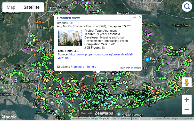 Condo map